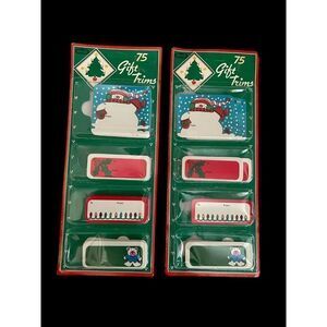 Large Lot Of New In Pkg Vintage Mid Century Christmas Gift Tags Cleo